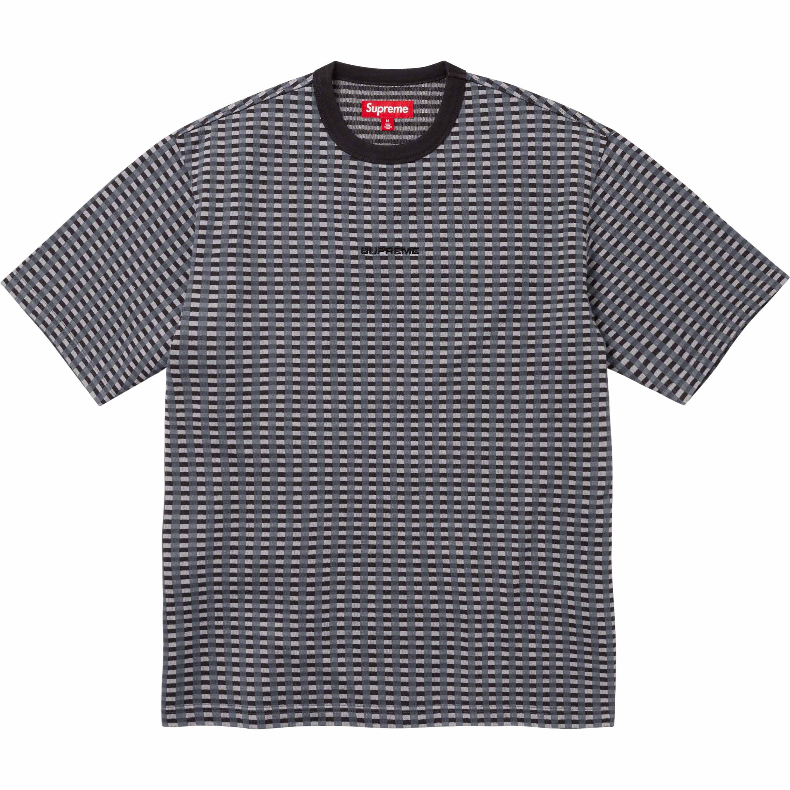 Grid Jacquard S/S Top view 8